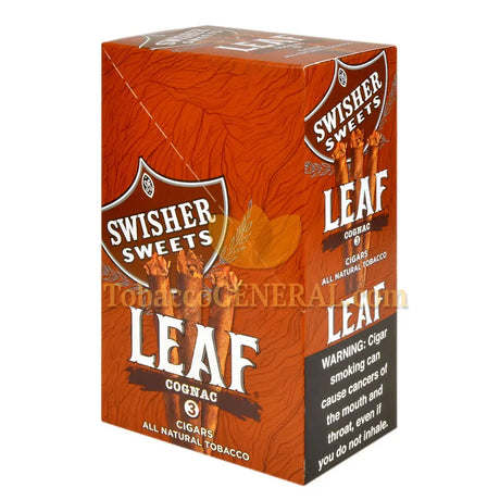 Swisher Sweets Leaf Cognac Cigars 10 Packs of 3