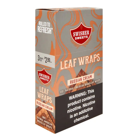 Swisher Leaf Wraps Russian Cream $2.99