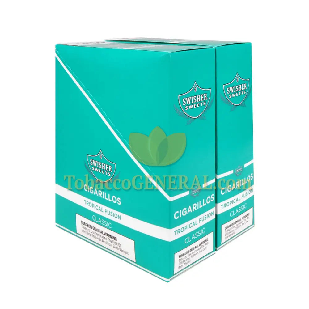 Swisher Sweets Tropical Cigarillos 1.39 Pre-Priced 30 Packs of 2