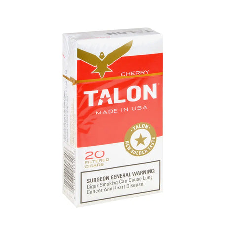 Talon Cherry Filtered Cigars 10 Packs of 20