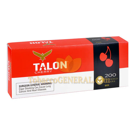 Talon Cherry Filtered Cigars 10 Packs of 20