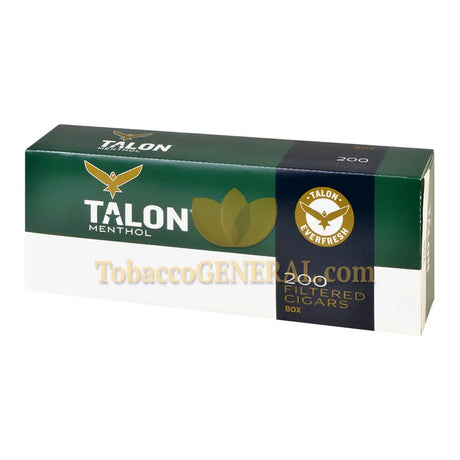Talon Menthol Filtered Cigars 10 Packs of 20