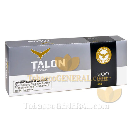 Talon Silver Filtered Cigars 10 Packs of 20