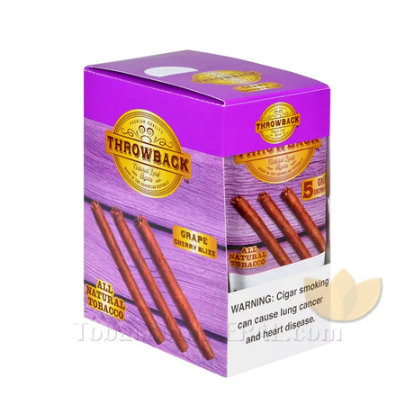 throwback tobacco Russian Cream Natural Leaf Cigars Throwback Cigars - Natural Leaf