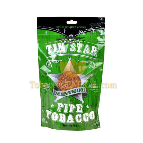 Tin Star Menthol Pipe Tobacco 3 oz. Pack