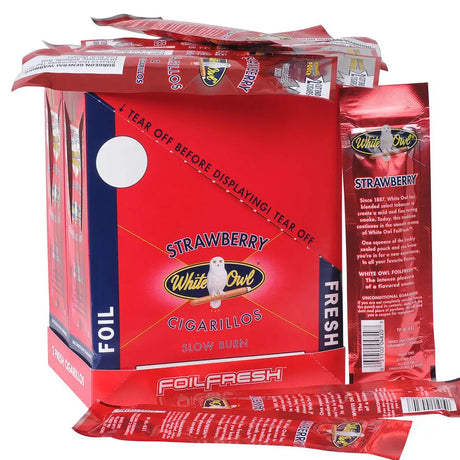 White Owl Cigarillos 30 Packs of 2 Cigars Strawberry 4