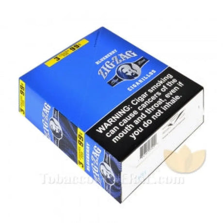 Zig Zag Blueberry Cigarillos 3 for 99 Cents 15 Packs of 3