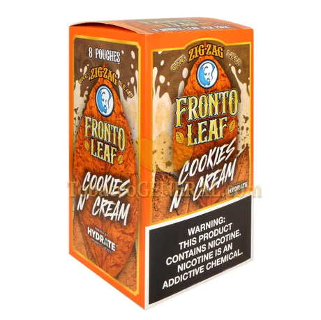 Zig Zag Cookies N’ Cream Fronto Whole Leaf Wraps 8 packs of 1