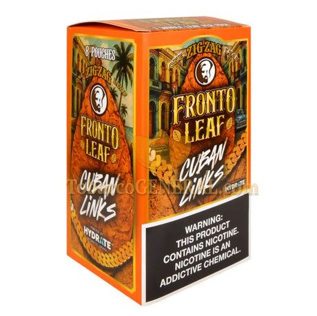 Zig Zag Cuban Links Fronto Whole Leaf Wraps 8 packs of 1