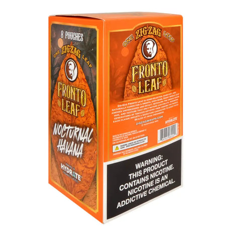 Zig Zag Nocturnal Havana Fronto Whole Leaf Wraps 8 packs of 1