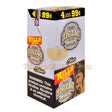 Zig Zag Rillo Size Cigar Wraps Silver 15 Packs of 4 Pre-Priced