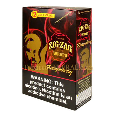 Zig Zag Wraps Premium Dragon Berry 25 Packs of 2