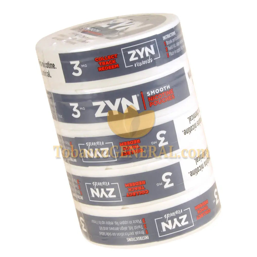 ZYN Smooth | Nicotine Pouches | 3mg