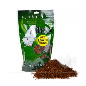 4 Aces Pipe Tobacco Menthol Mint (Green) 6 oz. Pack