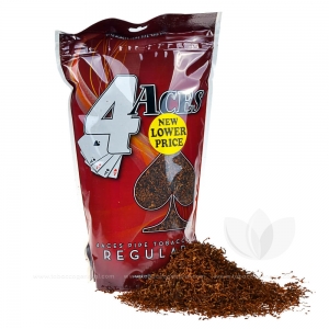 4 Aces Pipe Tobacco Regular (Red) 16 oz. Pack