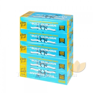 Bull Durham Filter Tubes King Size Blue (Light) 5 Cartons of 200