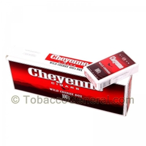 Cheyenne Wild Cherry Filtered Cigars 10 Packs of 20