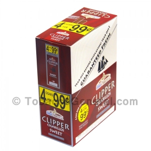 Clipper Cigarillos 4 for 99 Cents Sweet 15 Packs of 4