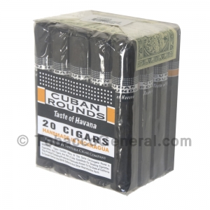 Cuban Rounds Robusto Maduro Cigars Pack of 20