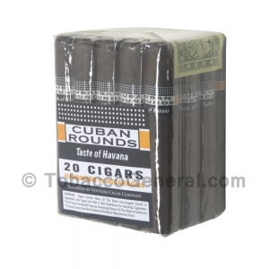 Cuban Rounds Robusto Natural Cigars Pack of 20