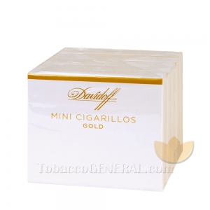 Davidoff Gold Mini Cigarillos 5 Packs of 20 (100 in total)