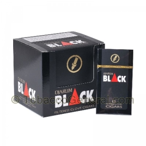 Djarum Black Filtered Cigars 10 Packs of 12