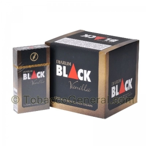 Djarum Black Vanilla (Ivory) Filtered Cigars 10 Packs of 12