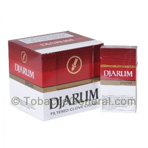 Djarum Special Filtered Cigars 10 Packs of 12