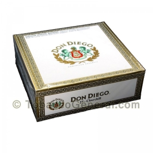 Don Diego Churchill Cigars Box of 27