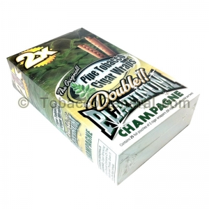Double Platinum Wraps 2X Champagne 25 Packs of 2