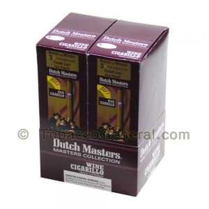 Dutch Masters Foil Pre Priced Cigarillos Wine 20 Packs of 3