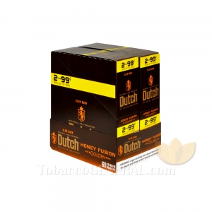 Dutch Masters Honey Fusion Cigarillos 99c Pre Priced 30 Packs of 2