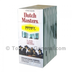 Dutch Masters Honey Sports Cigars 5 Packs of 4