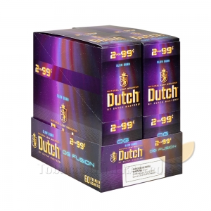 Dutch Masters OG Fusion Cigarillos 99c Pre Priced 30 Packs of 2