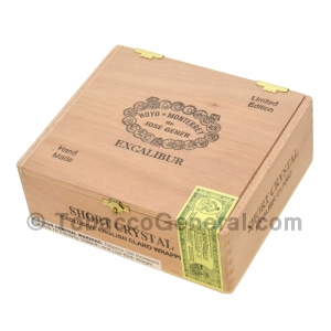 Excalibur Short Crystal Natural Cigars Box of 10