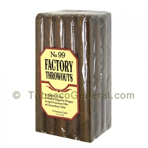 Factory Throwouts No. 99 Sweet Cigars Pack of 20