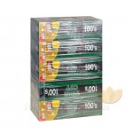 Gambler Tube Cut Filter Tubes 100 mm Menthol 5 Cartons of 200
