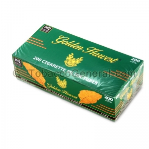 Golden Harvest Filter Tubes 100 mm Menthol 5 Cartons of 200