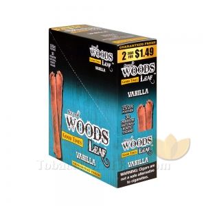 Good Times Sweet Woods Leaf Cigars Vanilla 1.49 Pre-Priced 15 Packs of 2