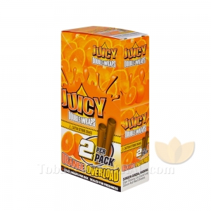 Juicy Double Wraps Orange Overload 25 Packs of 2