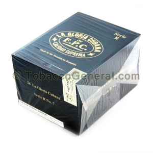 La Gloria Cubana Serie R No. 7 Cigars Box of 24