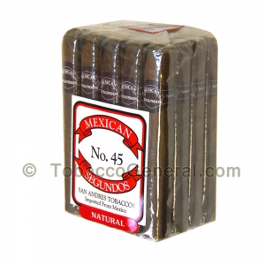 Mexican Segundos No. 45 Natural Cigars Pack of 20