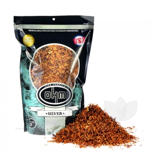 OHM Silver Pipe Tobacco Pack 8 oz. Pack
