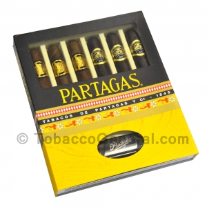 Partagas Cigar Sampler Gift Set With Lighter Pack of 6