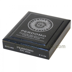 Perdomo ESV 2002 Epicure Sampler Gift Set Cigars Box of 6