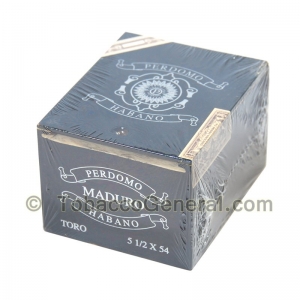 Perdomo Habano Toro Maduro Cigars Box of 20