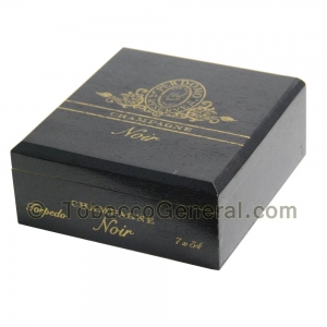 Perdomo Noir Torpedo Champagne Cigars Box of 25