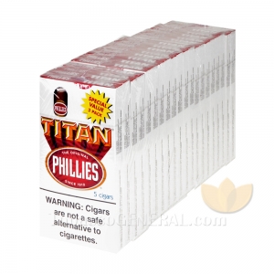 Phillies Blunt Titan White 2 Pack Special Cigars Box of 100
