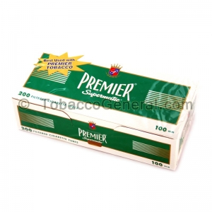 Premier Filter Tubes 100 mm Menthol 5 Cartons of 200