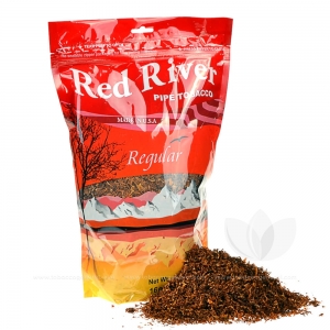 How many ounces of tobacco in a pack of cigarettes Red River Regular Pipe Tobacco 16 Oz Pack